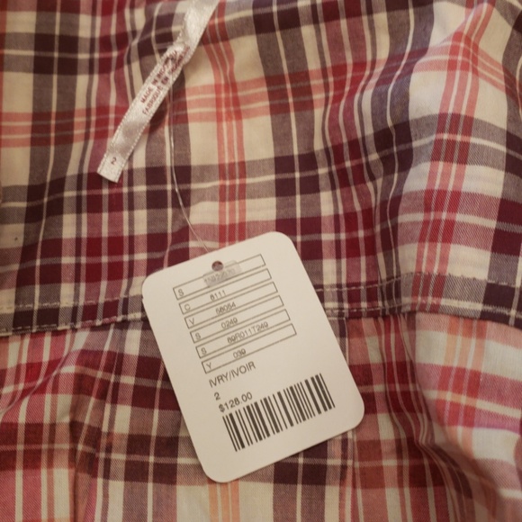 Free People Long Sleeve Plaid Dress - Picture 4 of 4